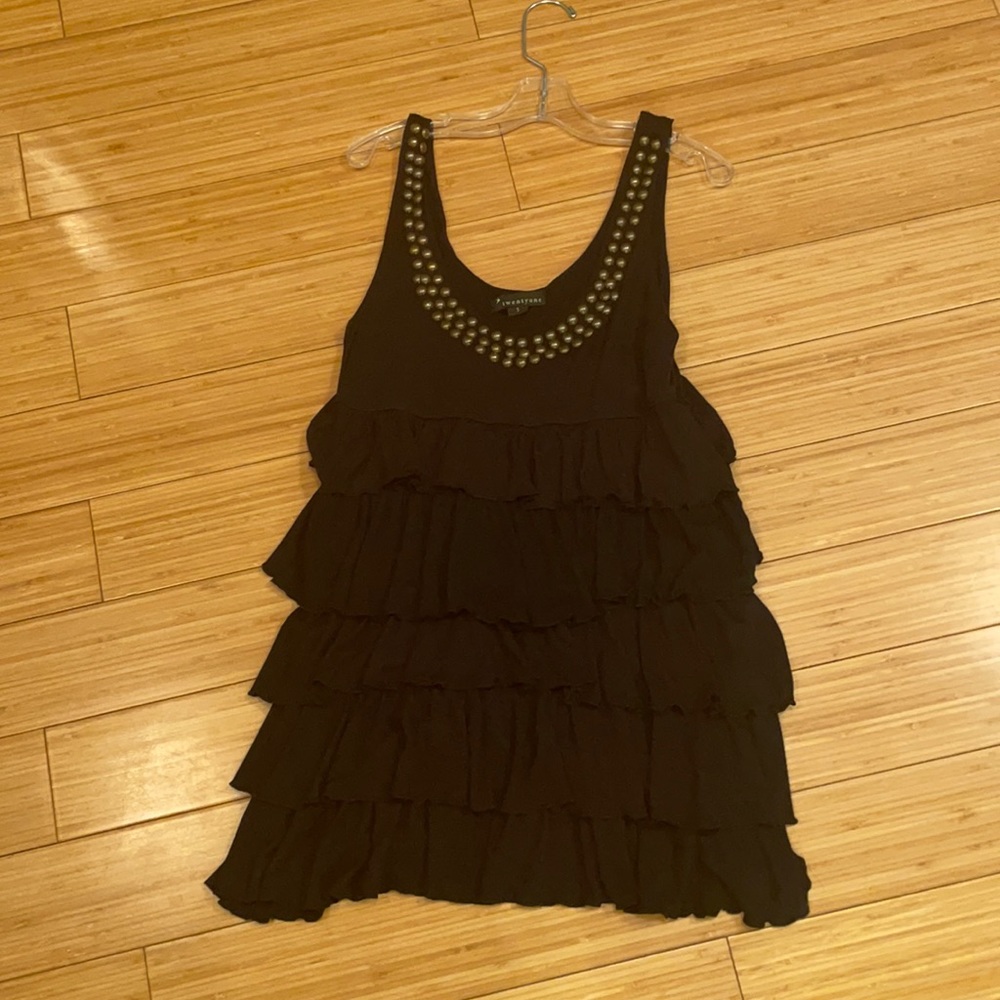 Ruffled Party Top LIKE NEW Size S